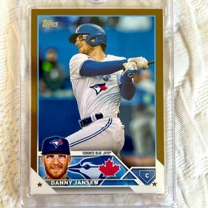 DANNY JANSEN Toronto Blue Jays Numbered Card 2023